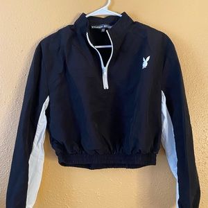 Playboy cropped jacket
